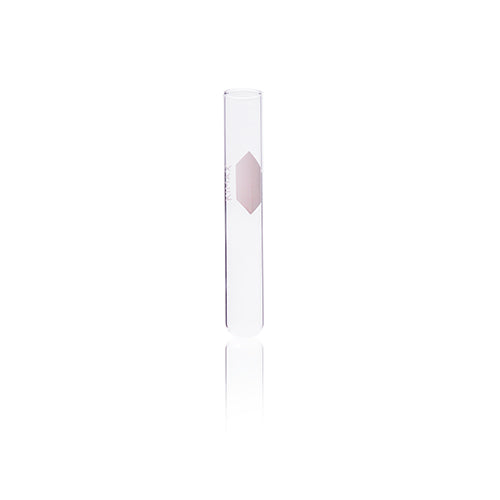 10910. TUBO DE CULTIVO DE VIDRIO 13X100MM, 10ML DECORADO S/LABIO PAQUETE C/30 PIEZAS - KIMAX