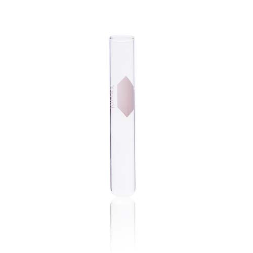 21303. TUBO DE CULTIVO DE VIDRIO 15X125MM, 16ML DECORADO S/LABIO PAQUETE C/10 PIEZAS - KIMAX