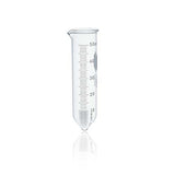 21576. TUBO P/CENTRIFUGA 50ML DE VIDRIO, FONDO CONICO, GRADUADO C/VERTEDERO LINEA BLANCA - KIMAX