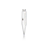 21571. TUBO P/CENTRIFUGA 100ML DE VIDRIO CONICO GRADUADO 8PULG P/ACEITES ASTM D2158