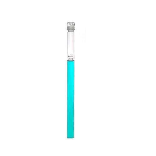 18339. TUBO NESSLER DE VIDRIO 50ML FORMA ALTA C/TAPON PAQUETE C/6 PIEZAS - KIMAX