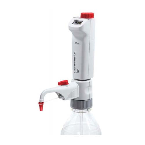 21620. DISPENSADOR DISPENSETTE S DIGITAL 2.5-25ML C/VALVULA DE RECIRCULACION - BRANDTECH