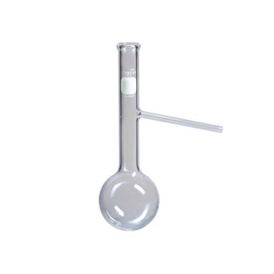 50668. MATRAZ DESTILACION DE VIDRIO 500ML BRAZO LATERAL - PYREX