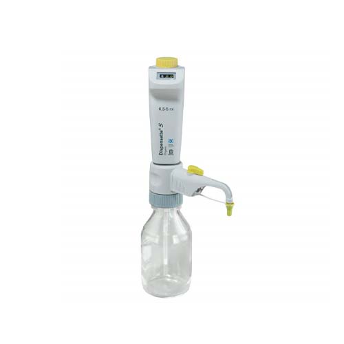 14278. DISPENSADOR DISPENSETTE S DIGITAL 0.5-5ML P/ORGANICOS C/VALVULA DE RECIRCULACION - BRANDTECH