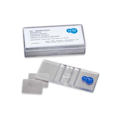 16017. CAMARA DE RECUENTO P/CONTADOR DE CELULAS 0.1MM - CORNING