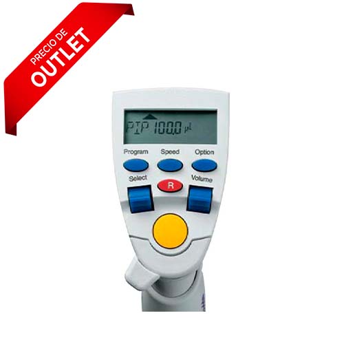 438. MICROPIPETA ELECTRONICA MONOCANAL VOL VAR 20-300UL RESEARCH PRO SIN ADAPTADOR MOD. 4860000089 EPPENDORF