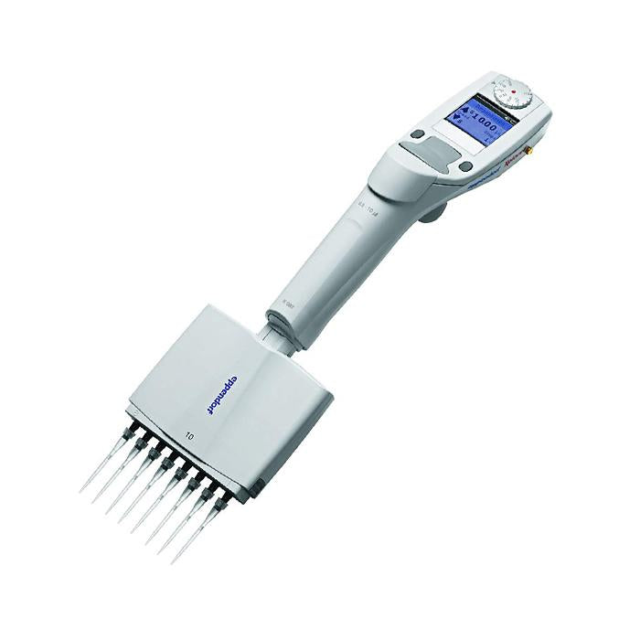 55665. MICROPIPETA ELECTRONICA MULTICANAL 8 CANALES 0.5-10UL XPLORER MOD. 4861000104 EPPENDORF