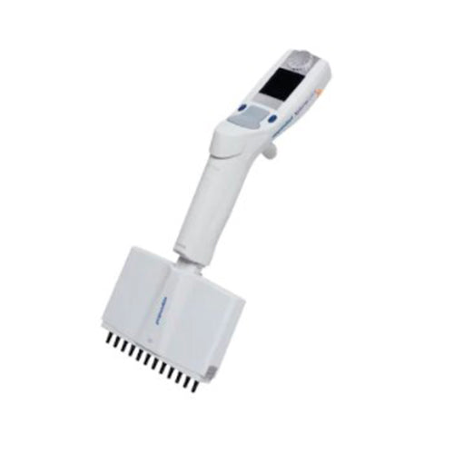 55656. MICROPIPETA MULTICANAL 12 CANALES VOLUMEN VARIABLE 0.5-10UL ELECTRONICA XPLORER, GRIS - EPPENDORF