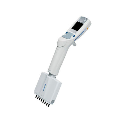 55659. MICROPIPETA MULTICANAL 8 CANALES VOLUMEN VARIABLE 0.5-10UL ELECTRONICA XPLORER PLUS, GRIS - EPPENDORF