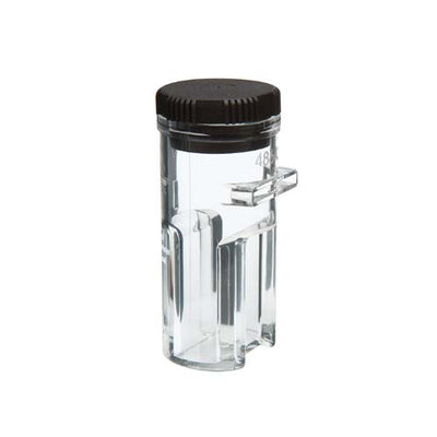 50334. CELDA DE PLASTICO REDONDA 10ML, 1PULG C/PASO OPTICO 1CM C/TAPA - HACH