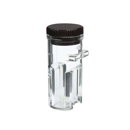 50334. CELDA DE PLASTICO REDONDA 10ML, 1PULG C/PASO OPTICO 1CM C/TAPA - HACH