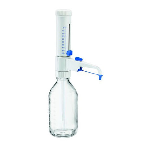 6602. DISPENSADOR VARISPENSER 2X P/BOTELLAS C/VALVULA DE RECIRCULACION, VOLUMEN VARIABLE 5-50ML - EPPENDORF