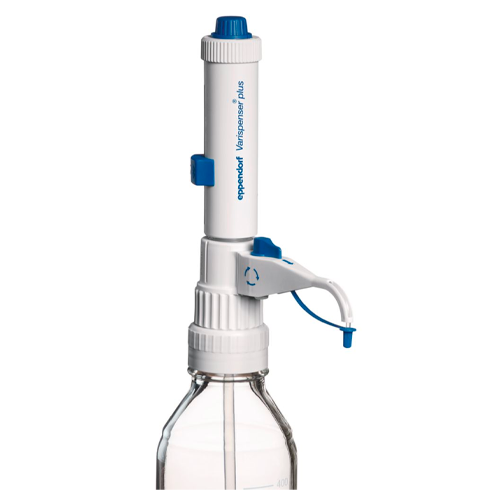 6152. DISPENSADOR VARISPENSER 2X P/BOTELLAS C/VALVULA DE RECIRCULACION VOLUMEN VARIABLE DE 10-100 ML - EPPENDORF