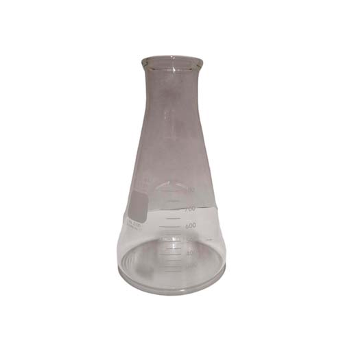 10754. MATRAZ ERLENMEYER DE VIDRIO 1LT BOCA ANCHA REFORZADO  - PYREX