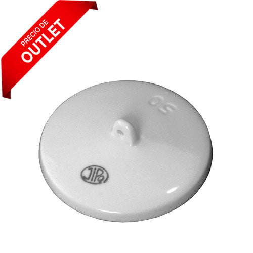 24346. TAPA DE PORCELANA 60MM P/CRISOL VEE GEE