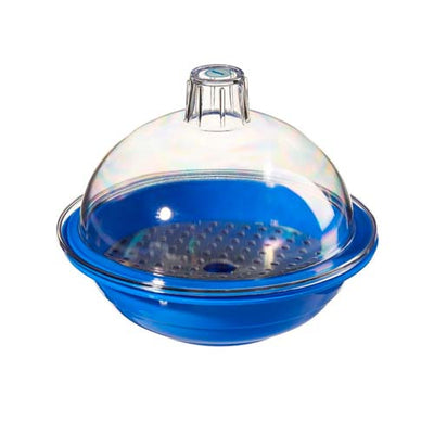 51614.  DESECADOR DE POLIPROPILENO AZUL C/TAPA DE POLICARBONATO TRANSPARENTE 149 X 149MM  - NALGENE