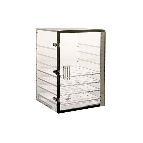 13778. GABINETE DESECADOR DE ACRILICO 457X305X305MM C/4 ESTANTES, 7 POSICIONES - NALGENE