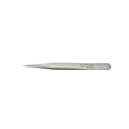 18473. PINZA DE PRECISION, PUNTA FINA, RECTA Y RESISTENTE 120MM DE TITANIO - PELCO