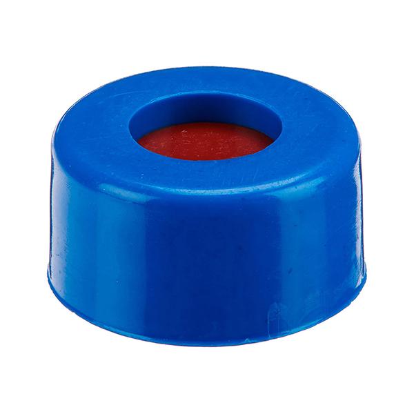 2132. TAPON DE ROSCA DE POLIPROPILENO AZUL 9MM RAM PTFE/BUTYL HULE LINED PAQUETE C/100 PIEZAS - FINNERAN
