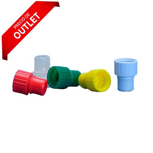 2117. TAPON DE POLIETILENO 8MM PLUG SEAL COLOR CLARO PAQUETE C/100 PIE
