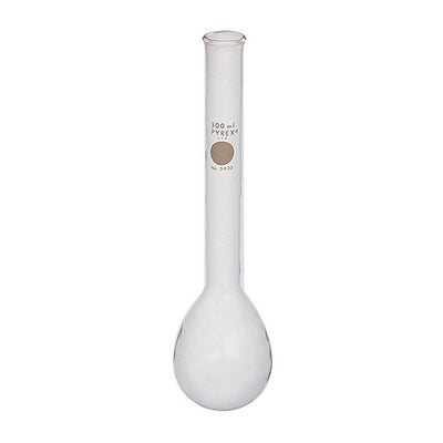 1312. MATRAZ KJELDAHL DE VIDRIO 300ML CUELLO LARGO - PYREX