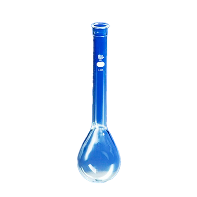 5806. MATRAZ DE VIDRIO KJELDAHL 800ML FONDO REDONDO, CUELLO LARGO - PYREX
