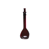 2630. MATRAZ VOLUMETRICO DE VIDRIO 250ML CLASE A CERTIFICADO/SERIALIZADO BAJO ACTINICO C/TAPON ESMERILADO - PYREX