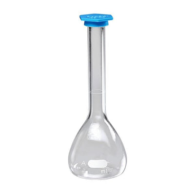 1308. MATRAZ VOLUMETRICO DE VIDRIO CLASE A 250ML C/TAPA A PRESION - PYREX