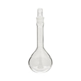 1292. MATRAZ VOLUMETRICO DE VIDRIO CLASE A 50ML BOCA ANCHA PARED GRUESA C/TAPON ESMERILADO - PYREX