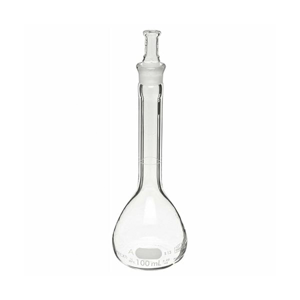 2761. MATRAZ VOLUMETRICO DE VIDRIO 100ML CLASE  - PYREX