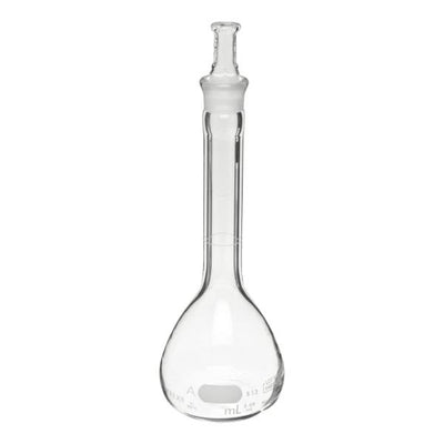 1288. MATRAZ VOLUMETRICO DE VIDRIO CLASE A 200ML CERTIFICADO/SERIALIZADO POR LOTE, T.VIDRIO - PYREX