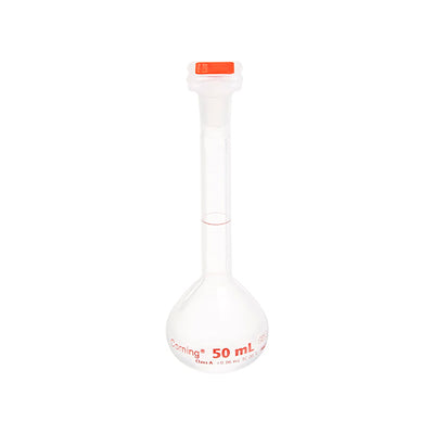 10634. MATRAZ VOLUMETRICO DE PLASTICO 50ML CLASE A - CORNING