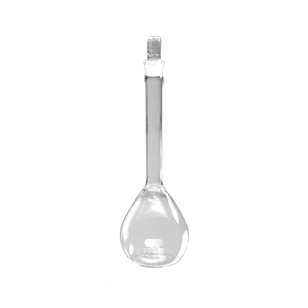 2724. MATRAZ VOLUMETRICO DE VIDRIO 100ML CLASE B  - PYREX