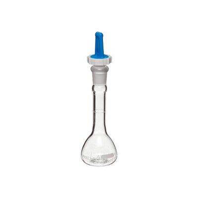 14161. MATRAZ VOLUMETRICO DE VIDRIO 1LT CLASE A C/TAPON DE POLIETILENO - PYREX