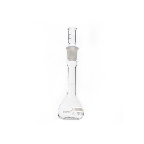 15246. MATRAZ VOLUMETRICO DE VIDRIO 10ML CLASE A CERTIFICADO - PYREX