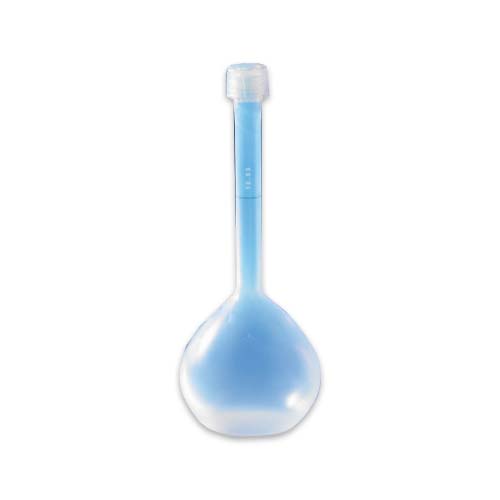 15241. MATRAZ VOLUMETRICO DE PLASTICO 25ML CLASE A C/TAPON PLASTICO CORNING - PYREX