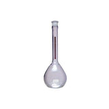 14164. MATRAZ VOLUMETRICO DE VIDRIO 1LT CLASE A LINEA ROJA C/TAPON ESMERILADO - PYREX