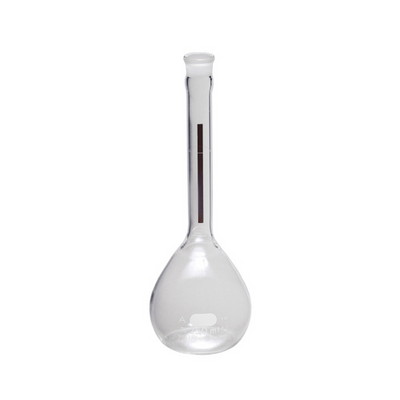 2642. MATRAZ VOLUMETRICO DE VIDRIO 250ML CLASE A LINEA ROJA - PYREX