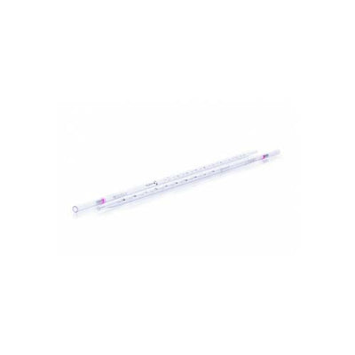 20872. PIPETA SEROLOGICA DE POLIESTIRENO 1MLX1/10ML DESECHABLE ESTERIL CAJA C/200 PIEZAS - KIMAX