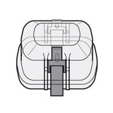 8276. TAPA HERMETICA A AEROSOLES P/CESTILLO RECTANGULAR 250ML C/2 - EPPENDORF