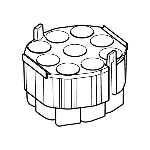 14295. ADAPTADOR P/TUBOS CONICOS 50ML Y PLACAS P/ROTOR S-4X UNIVERSAL - EPPENDORF