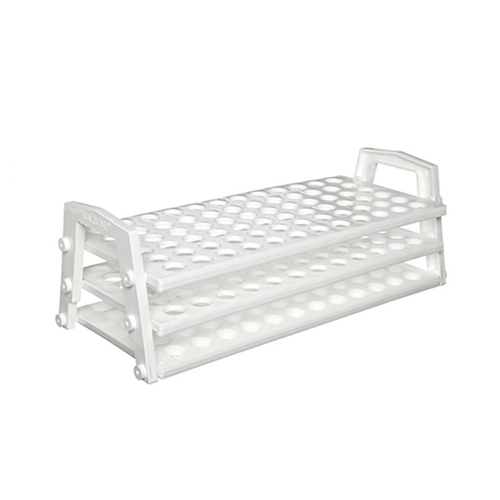 3407. GRADILLA P/40 TUBOS 16-20MM POLIPROPILENO BLANCO - NALGENE