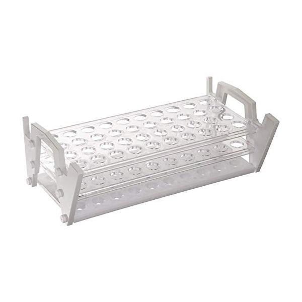 1510. GRADILLA P/40 TUBOS 15-16MM INCLINABLE POLICARBONATO - NALGENE