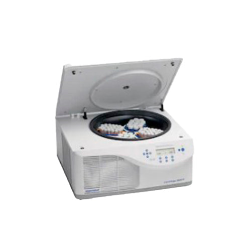 7861. CENTRIFUGA REFRIGERADA MOD. 5920R CON ROTOR S-4X1000 C/CESTILLOS P/PLACAS/TUBOS Y ADAPTADOR P/TUBOS CONICOS 15/50ML 120V 50-60HZ - EPPENDORF