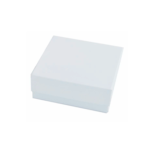 18493. CAJA DE ALMACENAMIENTO CRIOGENICO DE CARTON BLANCO 5 X 5 X 3" C/12 - THERMO SCIENTIFIC