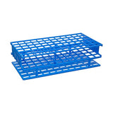 13830. GRADILLA P/72 TUBOS 16MM POLIPROPILENO AZUL UNWIRE - NALGENE