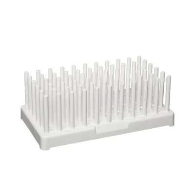 1487. GRADILLA P/96 TUBOS 10-13MM DE VARILLA POLIPROPILENO BLANCO - NALGENE