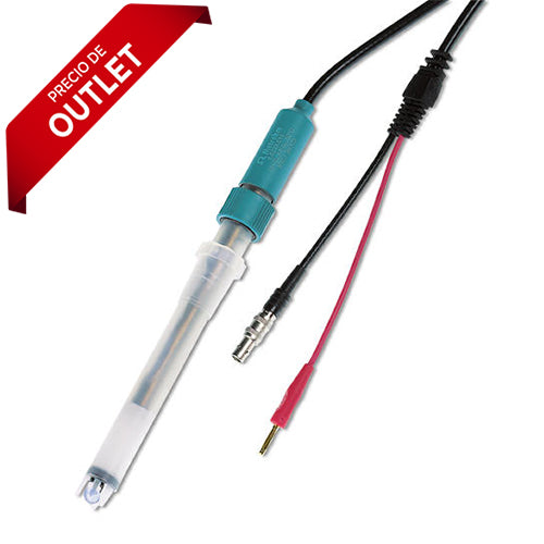 23014. ELECTRODO COMBINADO PH PRIMATRODE C/NTC CABLE FIJO DE 1.2MT, CUERPO DE PLASTICO CONECTOR F METROHM