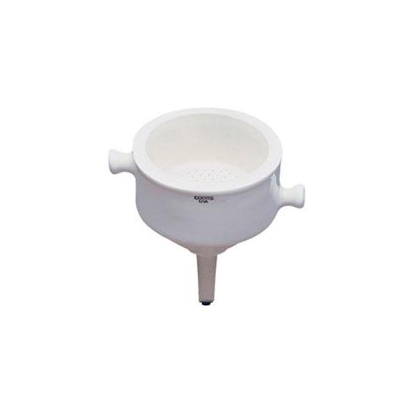 1895. EMBUDO BUCHNER DOBLE PARED DE PORCELANA 500ML ALTURA 217MM, DIAMETRO 110MM - COORS