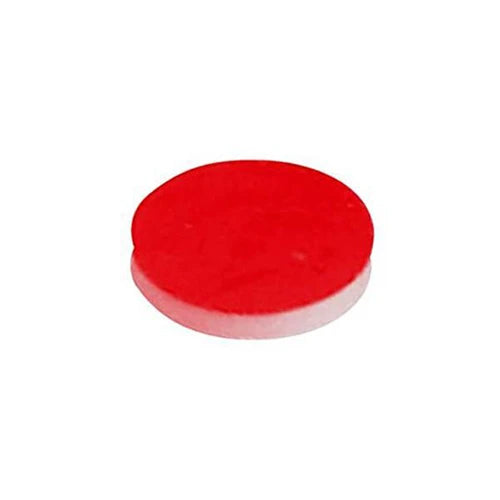 4843. SEPTAS 9MM X 0.040 PTFE/CAUCHO ROJO C/100 - FINNERAN